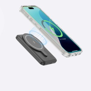 Etui silikonowe AMAZINGTHING Minimal Mag Case z pierścieniem magnetycznym do iPhone 16 - przezroczyste 9