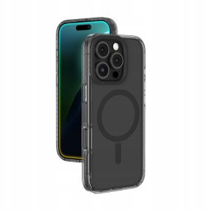 Etui silikonowe AMAZINGTHING Titan Pro Mag Case z pierścieniem magnetycznym do iPhone 16 Pro Max - czarne 1