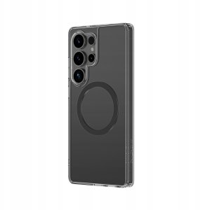 Etui silikonowe AMAZINGTHING Minimal Mag Case z pierścieniem magnetycznym do Samsung Galaxy S25 Ultra - czarne 4
