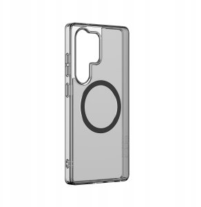 Etui silikonowe AMAZINGTHING Minimal Mag Case z pierścieniem magnetycznym do Samsung Galaxy S25 Ultra - czarne 5