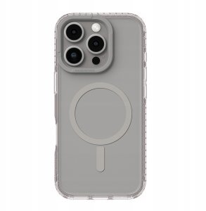 Etui silikonowe AMAZINGTHING Titan Pro Mag Case z pierścieniem magnetycznym do iPhone 16 Pro Max - szare 2
