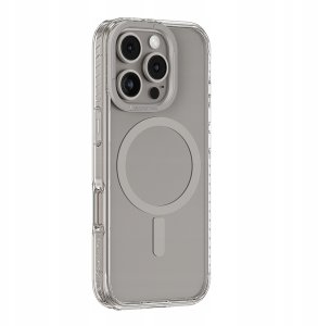 Etui silikonowe AMAZINGTHING Titan Pro Mag Case z pierścieniem magnetycznym do iPhone 16 Pro Max - szare 3