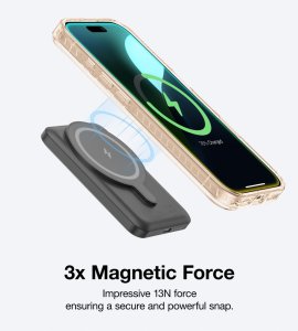 Etui silikonowe AMAZINGTHING Titan Pro Mag Case z pierścieniem magnetycznym do iPhone 16 Pro - różowe złoto 5