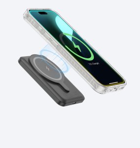Etui silikonowe AMAZINGTHING Titan Pro Mag Case z pierścieniem magnetycznym do iPhone 16 - przezroczyste 11