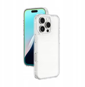 Etui silikonowe AMAZINGTHING Minimal Case do iPhone 16 Pro Max - przezroczyste 1