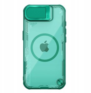Etui Nillkin Iceblade Prop Magnetic z osłoną na aparat i podstawką na iPhone 16e - zielone 1