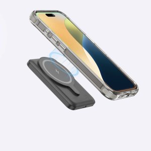 Etui silikonowe AMAZINGTHING Omni Mag Case do iPhone 16 Pro Max - szare 10