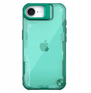 Nillkin Etui Iceblade Prop z podstawką na iPhone 16e - zielone 2