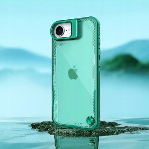 Nillkin Etui Iceblade Prop z podstawką na iPhone 16e - zielone 6