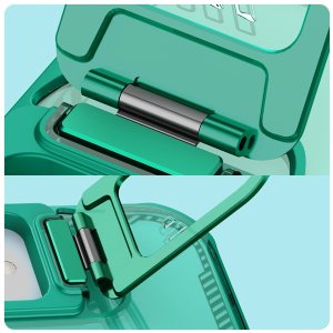 Nillkin Etui Iceblade Prop z podstawką na iPhone 16e - zielone 7