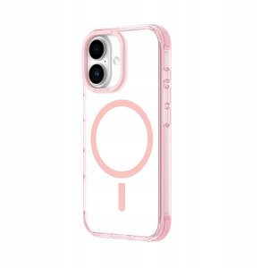 Etui silikonowe AMAZINGTHING Omni Mag Case do iPhone 16 Plus - ciemnoróżowe 3