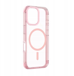 Etui silikonowe AMAZINGTHING Omni Mag Case do iPhone 16 Plus - ciemnoróżowe 4