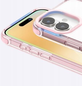 Etui silikonowe AMAZINGTHING Omni Mag Case do iPhone 16 Plus - ciemnoróżowe 5