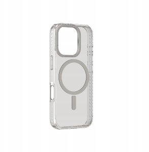 Etui silikonowe AMAZINGTHING Titan Pro Mag Case z pierścieniem magnetycznym do iPhone 16 Pro - szare 2