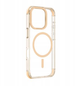 Etui silikonowe AMAZINGTHING Omni Mag Case do iPhone 16 Pro Max - różowe złoto 4