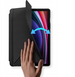 Etui na tablet Dux Ducis Etui Magi z uchwytem na rysik na Samsung Galaxy Tab S10 FE/S9/S9 FE - czarne 8