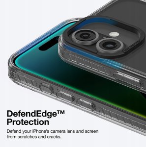 Etui silikonowe AMAZINGTHING Titan Pro Mag Case z pierścieniem magnetycznym do iPhone 16 - czarne 6