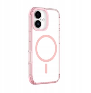 Etui silikonowe AMAZINGTHING Omni Mag Case do iPhone 16 - ciemnoróżowe 2