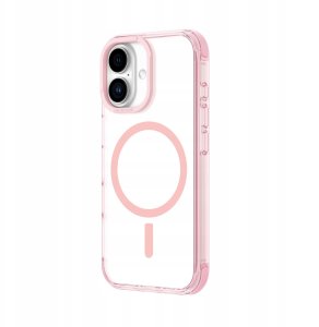 Etui silikonowe AMAZINGTHING Omni Mag Case do iPhone 16 - ciemnoróżowe 3