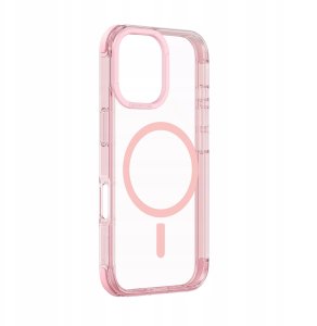 Etui silikonowe AMAZINGTHING Omni Mag Case do iPhone 16 - ciemnoróżowe 4