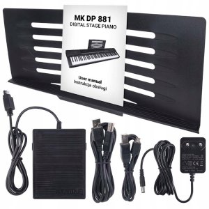 MK MK DP 881 pianino cyfrowe, klawisze do nauki gry 11