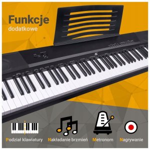 MK MK DP 881 pianino cyfrowe, klawisze do nauki gry 7