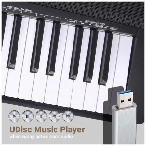 MK MK DP 881 pianino cyfrowe, klawisze do nauki gry 8