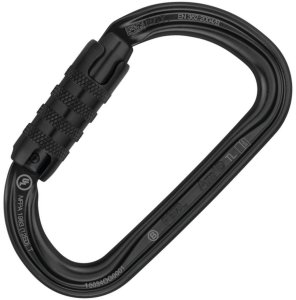 Karabinek amd triact lock czarny PETZL 1