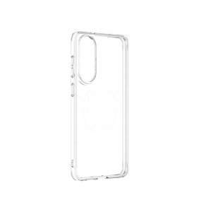 Etui silikonowe AMAZINGTHING Minimal Mag Case z pierścieniem magnetycznym do Samsung Galaxy S25 Edge - przezroczyste 5