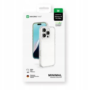 Etui silikonowe AMAZINGTHING Minimal Case do iPhone 16 Pro - przezroczyste 10