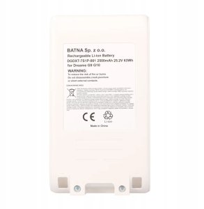Bateria, akumulator do odkurzacza Dreame G9 G10 25.2V 2500mAh 2