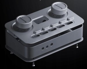 Fosi Audio K7 DAC Wzmacniacz słuchawkowy stacjonarny konwerter audio USB C 3