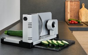 Ritter icaro 7 składana elektryczna krajalnica do chleba wędlin i sera 4