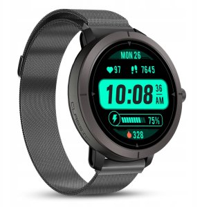 SMARTWATCH ZEGAREK Z GPS MENU PL ROZMOWY SPORT PULS IP68 SMART WATCH AMOLED 2