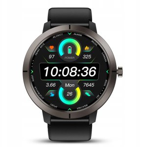 SMARTWATCH ZEGAREK Z GPS MENU PL ROZMOWY SPORT PULS IP68 SMART WATCH AMOLED 3