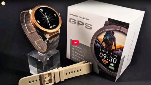 SMARTWATCH DAMSKI Z GPS POLSKIE MENU AMOLED ROZMOWY PULS SPORT WODOODPORNY 15