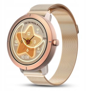 SMARTWATCH DAMSKI Z GPS POLSKIE MENU AMOLED ROZMOWY PULS SPORT WODOODPORNY 2
