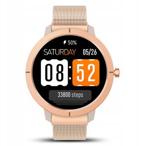 SMARTWATCH DAMSKI Z GPS POLSKIE MENU AMOLED ROZMOWY PULS SPORT WODOODPORNY 3