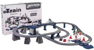 RoGer Train station + accessories 103 pcs. 2
