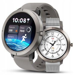 SMARTWATCH DAMSKI Z GPS MENU PL ROZMOWY PULS SPORT WODOODPORNY SMART WATCH 1