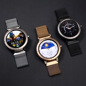 SMARTWATCH DAMSKI Z GPS MENU PL ROZMOWY PULS SPORT WODOODPORNY SMART WATCH 9