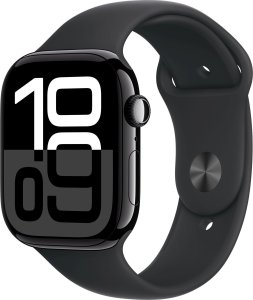Smartwatch Apple Watch 10 GPS 46mm  Jet Black Alu S/M Czarny 1