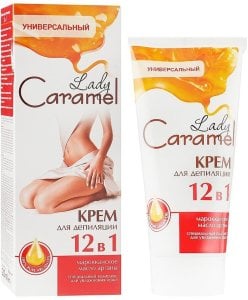 Lady Caramel Krem do depilacji 12w1 200ml 1