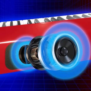 V-TONE BL-190 pianino cyfrowe przenośne ważone kla 6