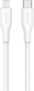 CANYON cable CLNM60 C-L 60W MFI 1m Silicon White 1