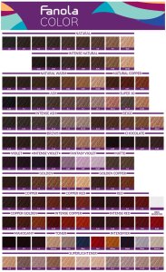 Fanola Color Krem koloryzujący Farba do włosów 100ml Blonde Plat. Fantasy Violet (10.2F) 2