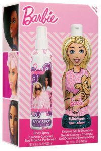 Air Val Zestaw Barbie Mgiełka 200ml + żel i szampon 400ml 2