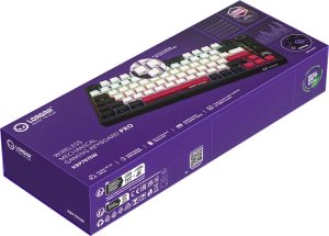 LORGAR KBP7075W  Wireless 75% Mechanical Gaming Keyboard Pro  Black/red  EN layout 3