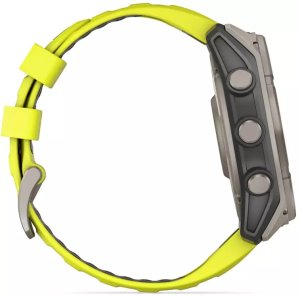 Zegarek sportowy Garmin Fenix 8 Solar Sapphire Żółty  (010-02907-21) 15