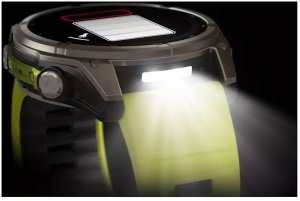 Zegarek sportowy Garmin Fenix 8 Solar Sapphire Żółty  (010-02907-21) 18